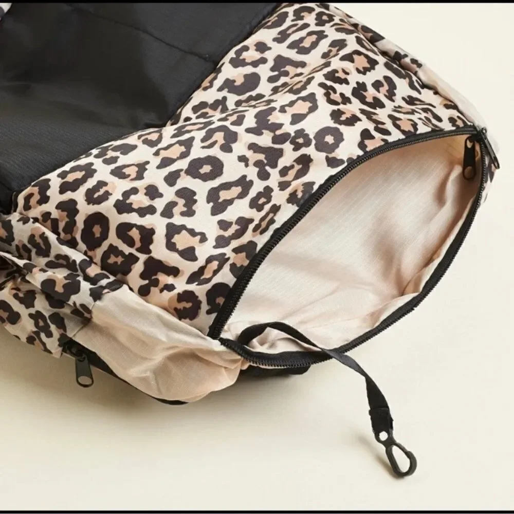 APL Lightweight Cream Brown Black Packable Backpack